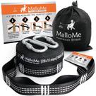 Correas para Hamaca MalloMe XL 40 Anillos 12 pies Capacidad 2000+ LBS Resistente