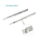 Corrediça Telescópica 35CM Ligth 25kg H35 Hardt 4 Pares