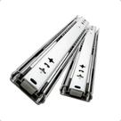 Corrediça Telescópica Inox Larga Para Gaveta 45cm Reforçada