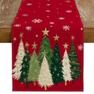 Corredor de mesa GEEORY Christmas GT150-120 33x305cm Vermelho