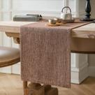 Corredor de mesa ZeeMart, estilo serapilheira, fazenda 14x90cm, marrom Corredor de mesa ZeeMart, estilo serapilheira, fazenda 14x90cm, marrom