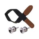 Correia Alça para Violão Ukulele Guitarra e Baixo + Par de Roldada RVN 02