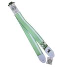 Correia Basso Eco 18 5cm Verde Agua Listra Branca Correia Basso Eco 18 5cm Verde Agua Listra Branca