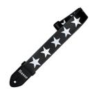 Correia Basso Sintético SF 01 5cm Preta Estrela