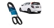 Correia bomba de agua/ d. h.- sonic 1.6 16v/ tracker 1.8 16v