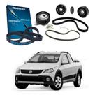 Correia Dentada Alternador Polia Saveiro Cross 1.6 2009 A 2013