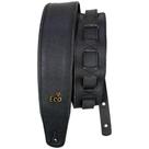 Correia Guitarra Violão Baixo Basso Eco R material vegano Preto