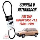 Correia V Alternador Fiat Uno - Motor 1050 / 1.3 - 1984 até 1991 - Gir/Alt/Ba - 7398 - 10x1005 Gates