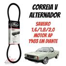Correia V Alternador Saveiro 1.6/1.8/2.0 - Motor Ap - 1983 em diante / 7374 - 10x0950 Gates