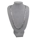 Corrente 3x1 Masculina Banhada A Prata 925 60cm X 6mm Ref:314 Corrente 3x1 Masculina Banhada A Prata 925 60cm X 6mm Ref:314