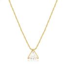 Corrente 40cm Ouro 18k Com Ponto De Luz 8mm
