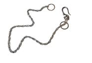 Corrente Aço Inox Calça Chaveiro Moto Punk Rock Caveira Izzy Amiel