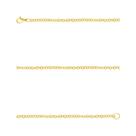 Corrente Aço Portuguesa 3.25mm 45cm Gold IPG Corrente Aço Portuguesa 3.25mm 45cm Gold IPG