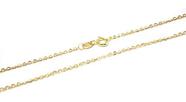 Corrente Bailarina de Ouro 18k 40cm Cordão Colar Gargantilha Feminina