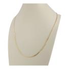 Corrente Banhada a Ouro Elo Curto Chato 50 cm Bijou Art