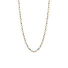 Corrente Banhada Ouro 18k Tipo Figaro 50 cm 3mm