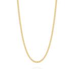 Corrente banhado ouro 3x 24k 18k e 22k unissex fina fio grumet rommanel 60 cm 530295