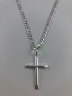 Corrente C/ Crucifixo Prata Maciça 925 Modelo 3 E 1 - 70cm Corrente C/ Crucifixo Prata Maciça 925 Modelo 3 E 1 - 70cm