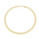 Corrente Choker 40cm Ouro 18k 750 Elo Duplo Grossa Feminina