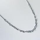 Corrente choker de Elos de Coração Aço Inox