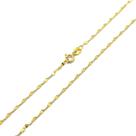 Corrente Coffe Em Ouro 18k 40cm Cordão Colar Gargantilha Feminina