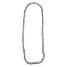 Corrente Colar Cordão Masculino Em Aço Inox 60cm Largura 7mm