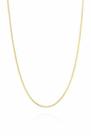 Corrente Colar Cordão Veneziana 60cm Em Ouro 18k