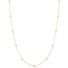 Corrente Colar Gargantilha Bolinhas Ouro 18k