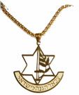 Corrente Colar Judaica Estrela De Davi, Exercito Israel Corrente Colar Judaica Estrela De Davi, Exercito Israel