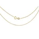 Corrente Colar Veneziana 40cm Ouro 18k 750