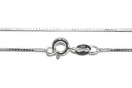 Corrente Colar Veneziana 40cm Prata 925