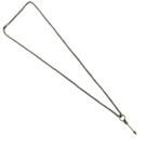 Corrente com Pingente Flecha 2,6 cm Niquelado