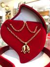Corrente com pingente pantera ouro 18k