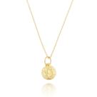 Corrente Com Pingente São Bento Ouro Amarelo 18 Kl