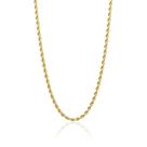 Corrente Cordão Baiano Banhado com ouro 18k com 45 cm e=2mm