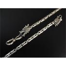 Corrente Cordão Bali Ponto Peruano 3.5mm 60cm Em Prata 925