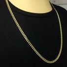 Corrente Cordão Banhada Ouro 18k Grumet Dupla 5m 70cm Mascul Corrente Cordão Banhada Ouro 18k Grumet Dupla 5m 70cm Mascul