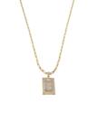 Corrente Cordão Colar Masculino Feminino Pingente Top luxo letra inicial G Banhado em Ouro 18k.