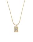 Corrente Cordão Colar Masculino Feminino Pingente Top luxo letra inicial R Banhado em Ouro 18k.