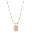 Corrente Cordão Colar Masculino Feminino Pingente Top luxo letra inicial U Banhado em Ouro 18k.