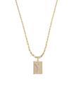 Corrente Cordão Colar Masculino Feminino Pingente Top luxo letra inicial Y Banhado em Ouro 18k.