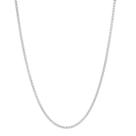 Corrente Cordão Colar Veneziana 60cm Em Prata 925 Italiana