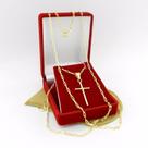 Corrente Cordão Com Pulseira Banhado a Ouro 18K