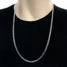 Corrente Cordão Grumet Fino Colar Masculino 4mm Aço inox Corrente Cordão Grumet Fino Colar Masculino 4mm Aço inox