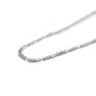 Corrente Cordao Masculino 3x1 70cm Fina Aço Inox Prata Corrente Cordao Masculino 3x1 70cm Fina Aço Inox Prata