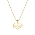 Corrente Cordão Ouro 18k E Pingente