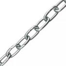 Corrente De Aço Elo Soldada 5mm Galvanizado 1 Metro