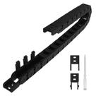Corrente de arrasto de cabo Lmioetool R28/38 15 mm x 15 mm preta 1 m