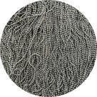 Corrente de Bolinha 1,2mm Metal Níquel 3 Metros Cordão 21g