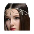 Corrente De Cabelo Com Pingente De Gota De Água Em Strass Para Mulheres, Acessório De Casamento, Corrente De Cabelo Com Pingente De Gota De Água Em Strass Para Mulheres, Acessório De Casamento,